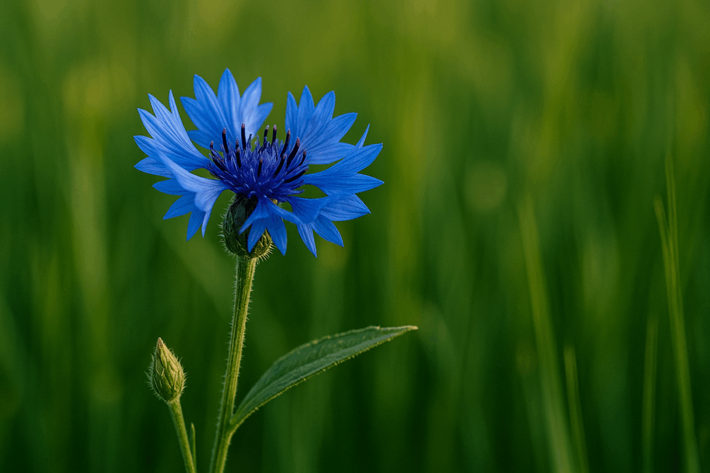 Die Kornblume als Nationalblume